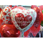 2 Love and Valentine Balloons