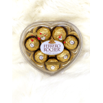 Ferrero Rocher heart shaped box