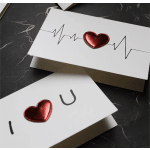 3D Valentine's Day Blank Card