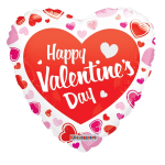 Happy Valentine's day Mylar balloon