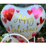 Happy Valentine’s Day Balloon 8" x 7"