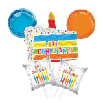 Feliz Cumpleanos Balloon Bouquet
