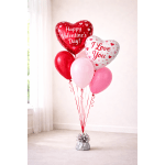 Valentine's Day Balloon Bouquet - 3 Sizes