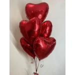 Balloon set "Red Hearts"