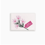 Dahlia Press - Mom's Day Bouq - Enclosure Mother's Day Greeting Card