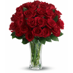 Love and Devotion - Long Stemmed Red Roses