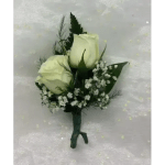 Spray Rose Boutonniere
