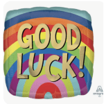 Good Luck Rainbow Balloon
