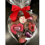 Large Solid Edible Chocolate Box Filled with Oreos, Pretzels & Grahams