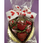 Chocolate Covered Strawberries in Edible Chocolate Box 2/12-2/14 Only