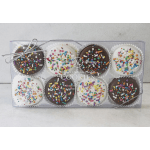 Maggie's Chocolate Covered Cookies - 8pc. Rainbow