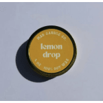 Lemon Drop Soy Candle - 4 oz Gold Tin & Wood Wick