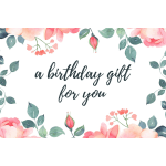 Birthday Gift Card