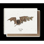 Bat's Wing & Holly - Plantable Herb Seed Card