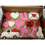 For the Love of Sweets - 4 piece sugar cookie box