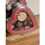 Abdallah Chocolates Heart-Shaped Triple Treat - 5 oz Box