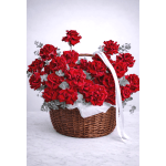 Rustic Romance Rose Basket