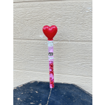 1 Pink + Red M&M Stick