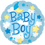 Baby Boy Mylar Balloon