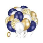 20 helium latex balloons