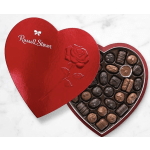Heart box of chocolates