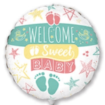 9" Airfill Sweet Baby Balloon