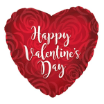 Happy Valentine's Day Mylar Balloon