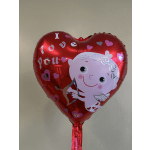 “I Love You” Cupid balloon