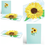 Sunflower Bloom Pop-Up Card