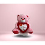 BIG loving heart bear