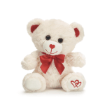 7 1/2" VALENTINE BEAR W/HRT SHAPE NOSE