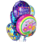 3 Mylar Balloons