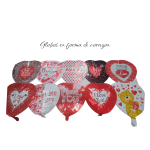 I loveyou Balloons heart Shape set of 3 mixed