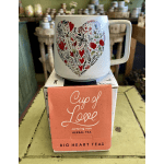 Heart Mug and Cup of Love Tea