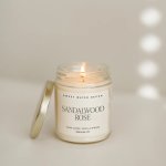 Sandalwood & Rose Candle