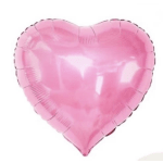 Heart balloon pink