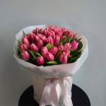 Pink Tulip Charm