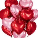 3 Heart shaped Balloons