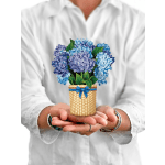 Mini Nantucket Hydrangeas Pop-Up Card