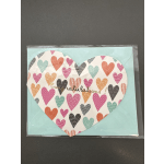 Congratulation mini greeting card