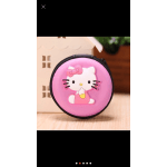 Pink cell phone case for earphones and chargers