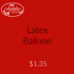 Red Latex Balloon
