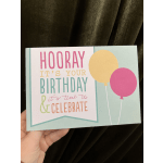 Happy Birthday Greeting Card