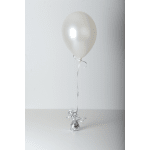 White latex balloon