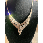 Rhinestone necklace
