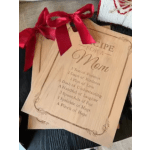Recipe for Mom Cutting Board