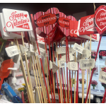 Wood Valentine's Pick