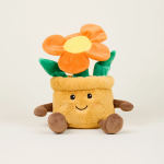 Warmies- Orange flower pot