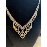 Art Deco Princess rhinestone necklace