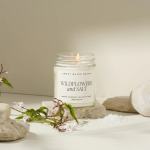 Wildflowers and Salt Candle